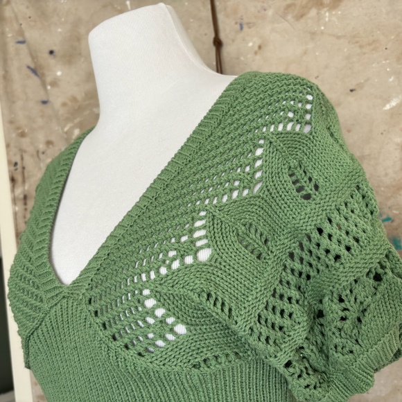 Y2K Crochet Top Anthropologie - Picture 5 of 6